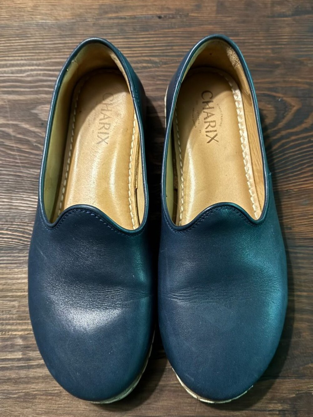 CHARIX Navy Slip-On Loafer EU 39